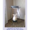 Wrought Iron washstand . Palanganeros Forge. classical. handmade. rustic