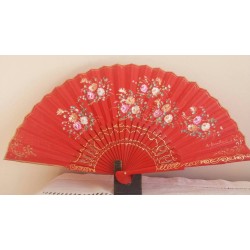 Spanish hand fan with certificate
